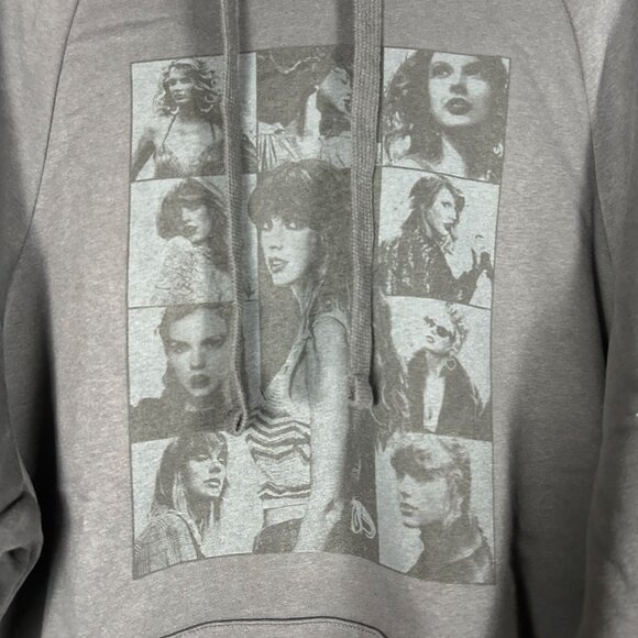 Taylor Swift The Eras Tour Black Hoodie Unisex XL Pullover Concert Merch NWOT - Picture 2 of 8